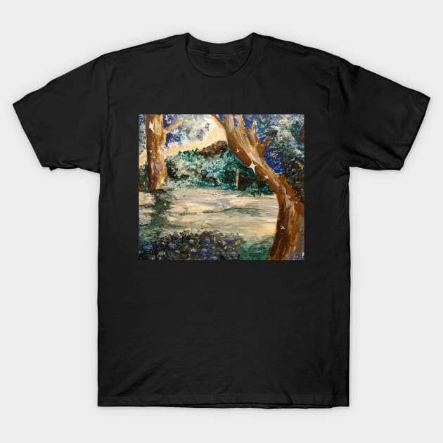 Backyard T-Shirt by csteever